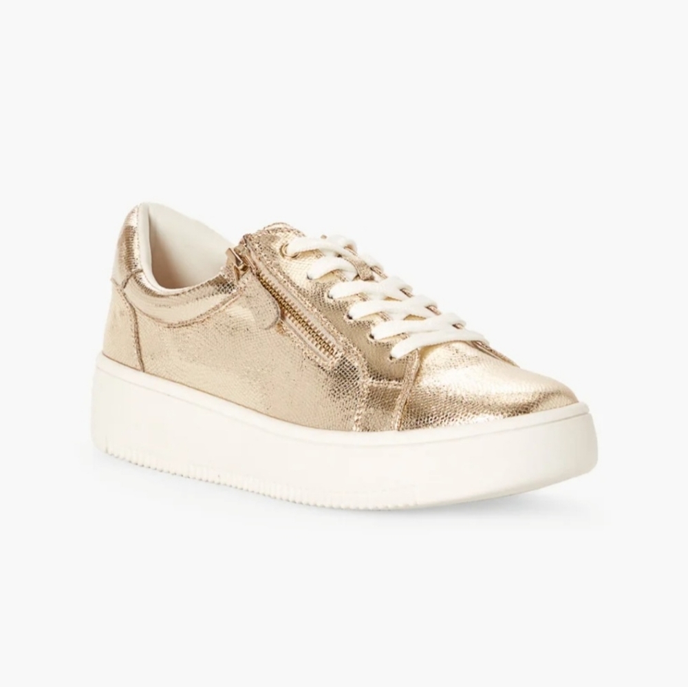 Lace up Ellen sneakers Gold